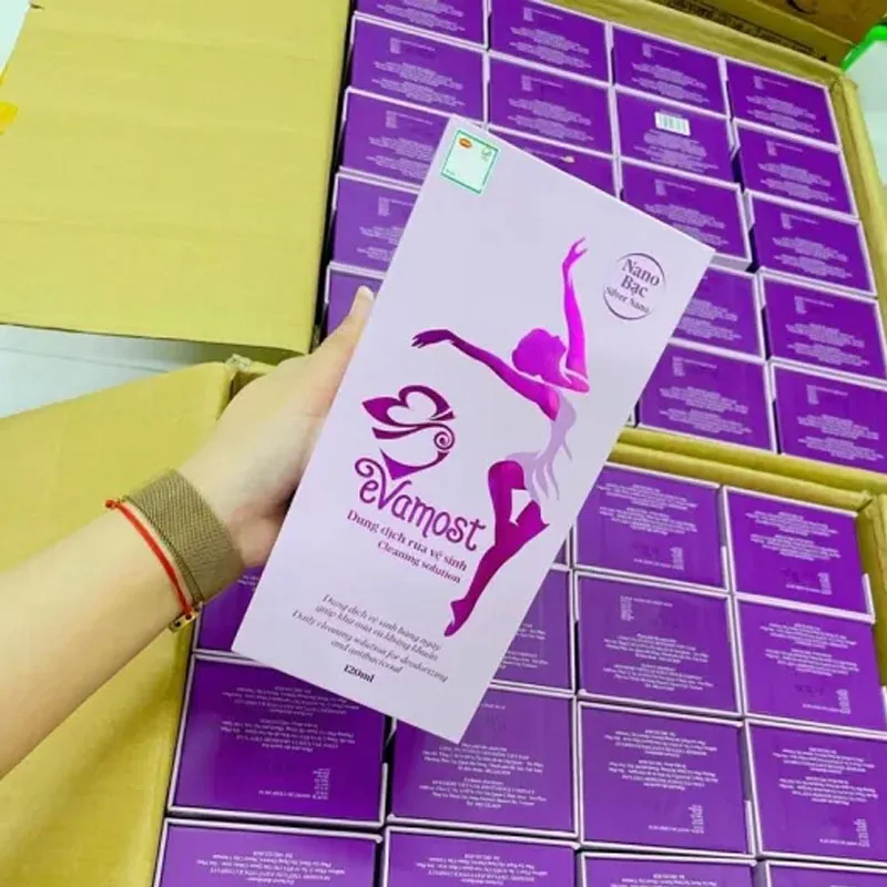 Dung dịch vệ sinh EVAMOST Nhã Phương làm hồng và se khít vùng kín kháng khuẩn khử mùi hôi làm thơm vùng kín 120ml
Dung dịch vệ sinh EVAMOST Nhã Phương làm hồng và se khít vùng kín kháng khuẩn khử mùi hôi làm thơm vùng kín 120ml
