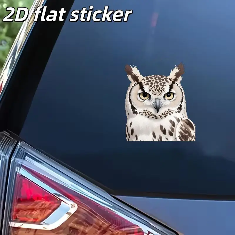 2D Flat Realistic Owl Vinyl Sticker, Waterproof Self-adhesive Decal for Car Window Laptop, Owl Lover Gift
2D Flat Realistic Owl Vinyl Sticker, Waterproof Self-adhesive Decal for Car Window Laptop, Owl Lover Gift
