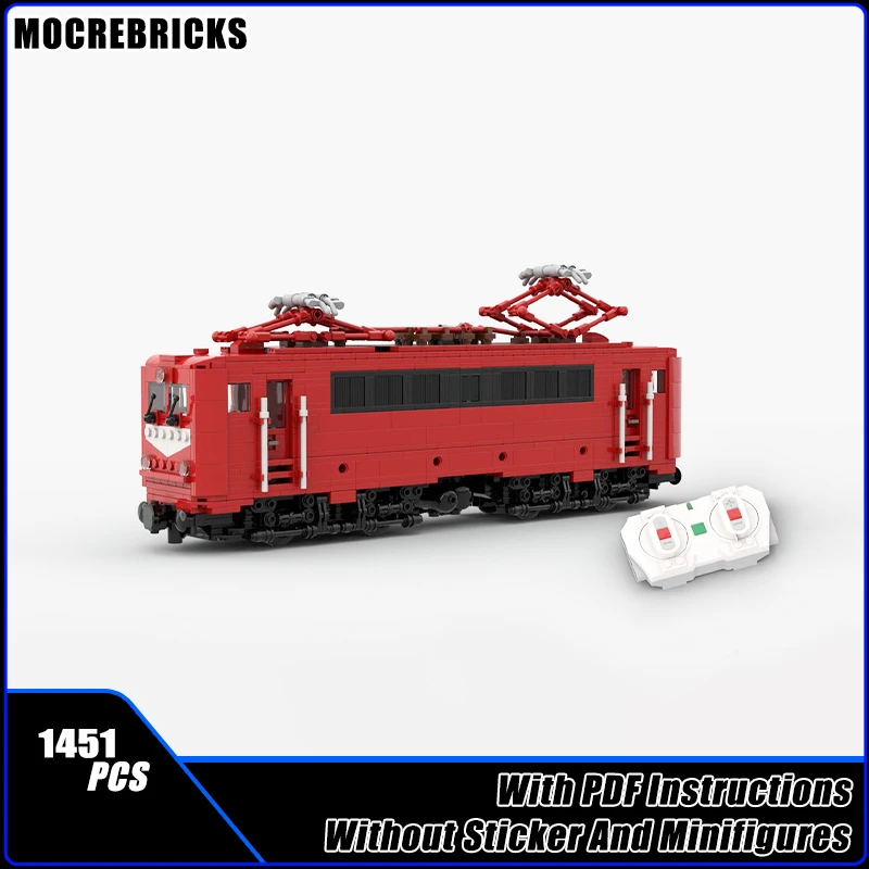 MOC City Railway BR250 steam locomotive Model DIY Building Block Assembly Technology Bricks Toys For Child Gifts
MOC City Railway BR250 steam locomotive Model DIY Building Block Assembly Technology Bricks Toys For Child Gifts