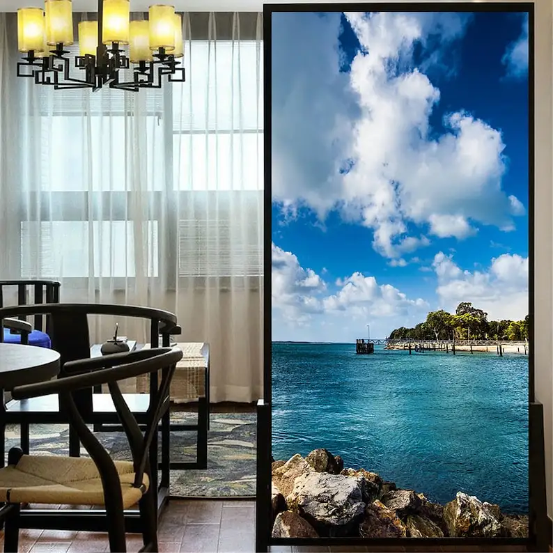 Landscape Privacy Windows Film Glass Window Stickers Static Cling No Glue Window Cling Tint
Landscape Privacy Windows Film Glass Window Stickers Static Cling No Glue Window Cling Tint