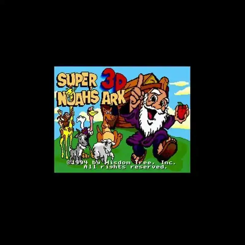 Custom Super Noah's Ark 3D NTSC 16 Bit Big Gray Game Card For 46Pin USA Game Players
Custom Super Noah's Ark 3D NTSC 16 Bit Big Gray Game Card For 46Pin USA Game Players