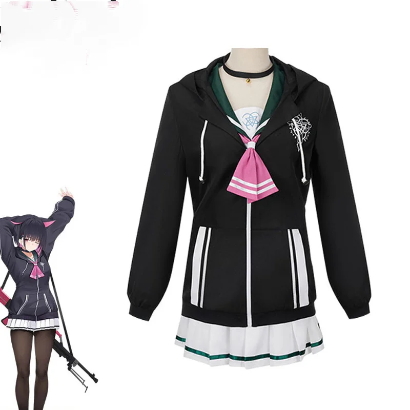 Blue Archive Kyoyama Kazusa Cosplay Costume Women Girl Black Hoodie Sailor Suits Skirt Wig Halloween Carnival Suit
Blue Archive Kyoyama Kazusa Cosplay Costume Women Girl Black Hoodie Sailor Suits Skirt Wig Halloween Carnival Suit
