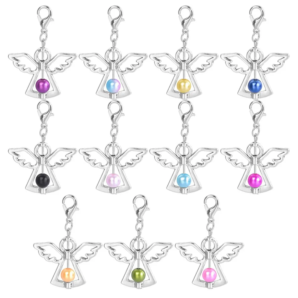 12pcs Pendant Angel Wing Charms for Crafts Jewelry Accessories Wedding Party Favor Mixed Colors
12pcs Pendant Angel Wing Charms for Crafts Jewelry Accessories Wedding Party Favor Mixed Colors
