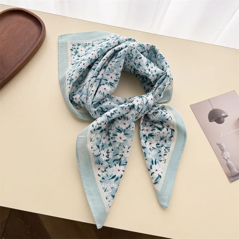 Cotton Women's Scarf Print Hijab Square Turban Luxury Fashion Bandana Headscarf Shawl Handkerchief Neckerchief Headband Wraps
Cotton Women's Scarf Print Hijab Square Turban Luxury Fashion Bandana Headscarf Shawl Handkerchief Neckerchief Headband Wraps