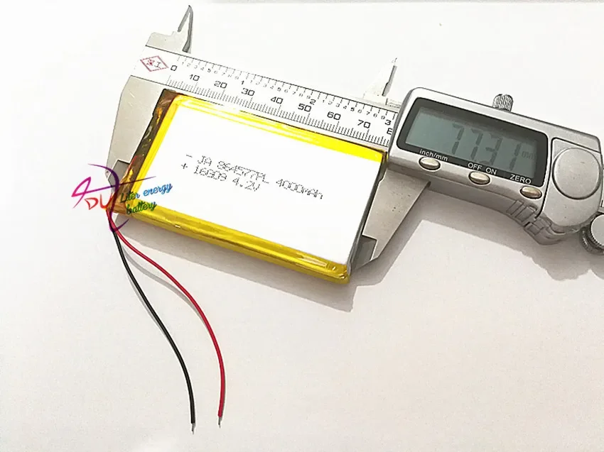 10pcs Polymer battery 4000 mah 3.7V 864577 smart home MP3 speakers Li-ion battery for dvr,GPS,mp3,mp4,cell phone,speaker
10pcs Polymer battery 4000 mah 3.7V 864577 smart home MP3 speakers Li-ion battery for dvr,GPS,mp3,mp4,cell phone,speaker
