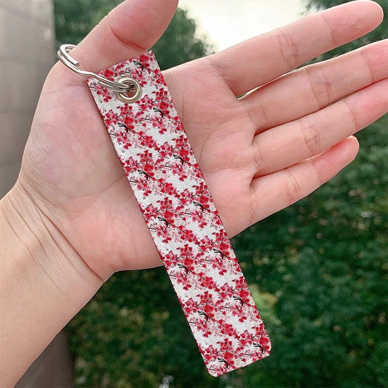 Cherry Blossoms leather motorcycle Custom Key chain Strap Key rings Hanging Holder Bag Wallet Trinket Keychain Hanging Bag
Cherry Blossoms leather motorcycle Custom Key chain Strap Key rings Hanging Holder Bag Wallet Trinket Keychain Hanging Bag