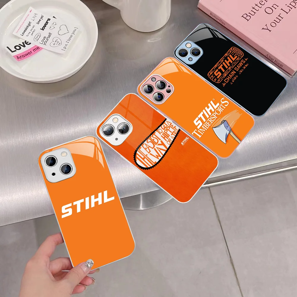 S-StihlS Timbersports Series Phone Case Tempered Glass For Iphone 14 13 12 11 Pro Mini XS MAX 14Plus X XS XR Fundas
S-StihlS Timbersports Series Phone Case Tempered Glass For Iphone 14 13 12 11 Pro Mini XS MAX 14Plus X XS XR Fundas