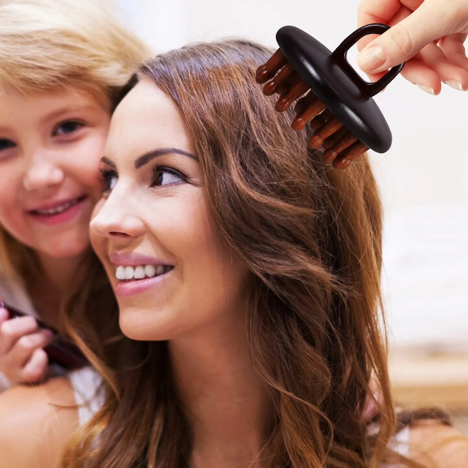 Ergonomic Wooden Scalp Massager Comb with Wide Teeth for Gentle Hair Detangling and Deep Scalp Massage Ideal for Shampooing and
Ergonomic Wooden Scalp Massager Comb with Wide Teeth for Gentle Hair Detangling and Deep Scalp Massage Ideal for Shampooing and