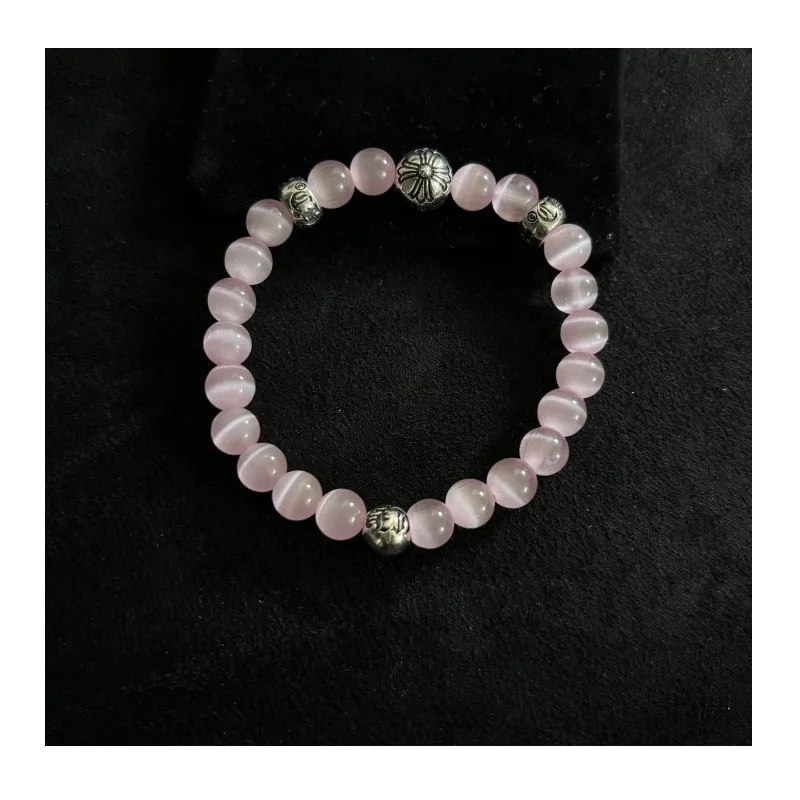 Trendy Personalized Fashion Versatile Opal Obsidian Personalized Design Cross Accessories Men's and Women's Bracelets
Trendy Personalized Fashion Versatile Opal Obsidian Personalized Design Cross Accessories Men's and Women's Bracelets
