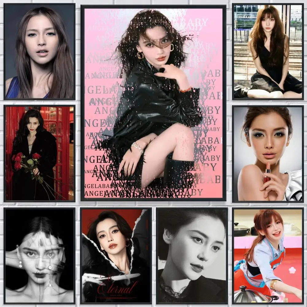 Charming A-Angelababy Poster HD Print Personalized Canvas Wall Mural Art Photos for Living Room Home Decor Durable
Charming A-Angelababy Poster HD Print Personalized Canvas Wall Mural Art Photos for Living Room Home Decor Durable