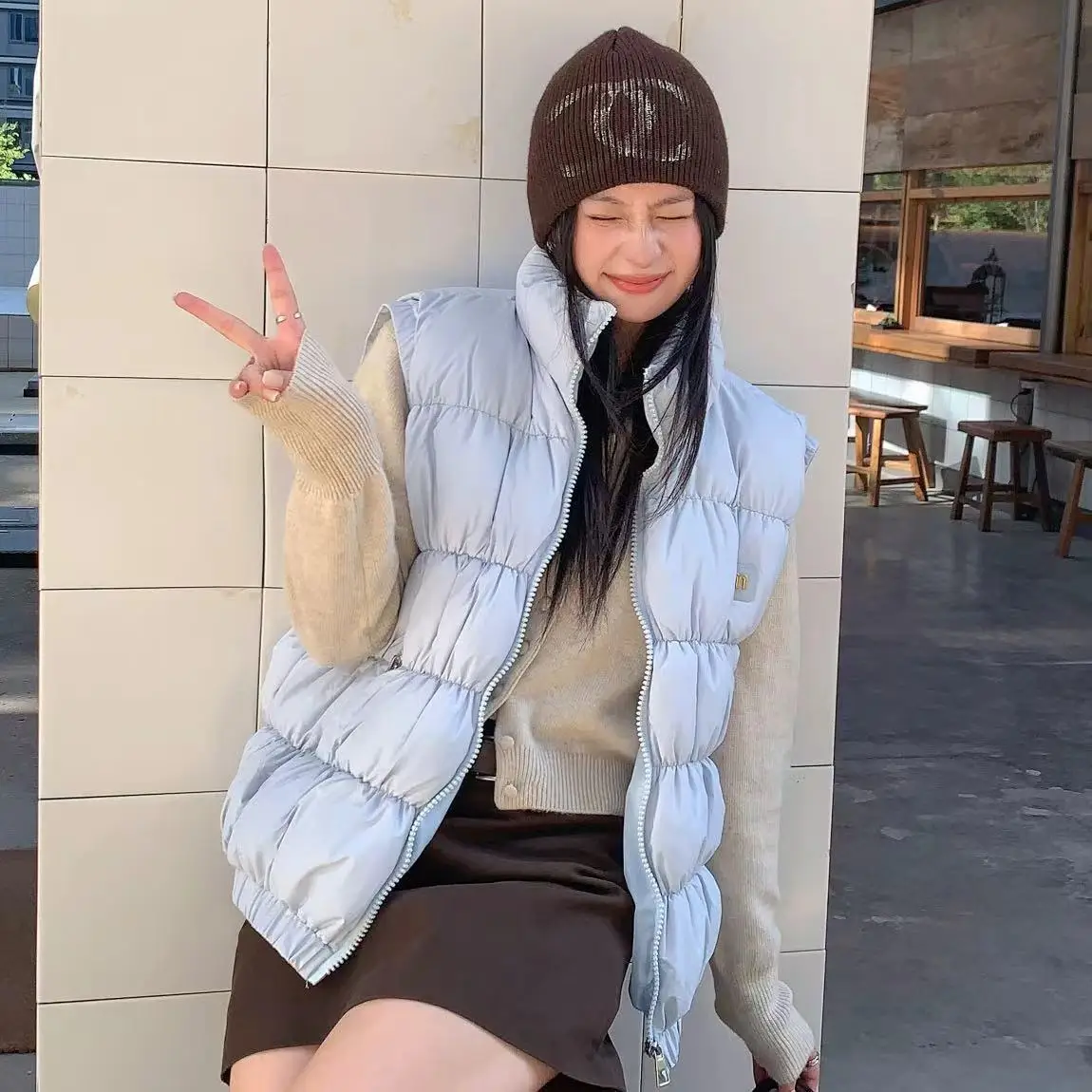 Vests Waistcoats Thick Womens Vintage Spring Patchwork Cropped Minimalist Preppy Youthful Breathable Cleanfit Gentle Daily Retro
Vests Waistcoats Thick Womens Vintage Spring Patchwork Cropped Minimalist Preppy Youthful Breathable Cleanfit Gentle Daily Retro