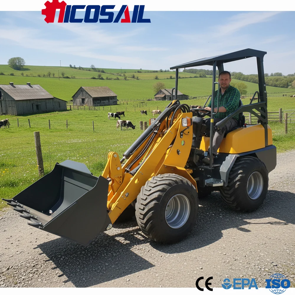 Mini Telescopic Loader KZL918 Custom Euro 5 CE Powerful Compact Loader for Agriculture and Garden Use
Mini Telescopic Loader KZL918 Custom Euro 5 CE Powerful Compact Loader for Agriculture and Garden Use
