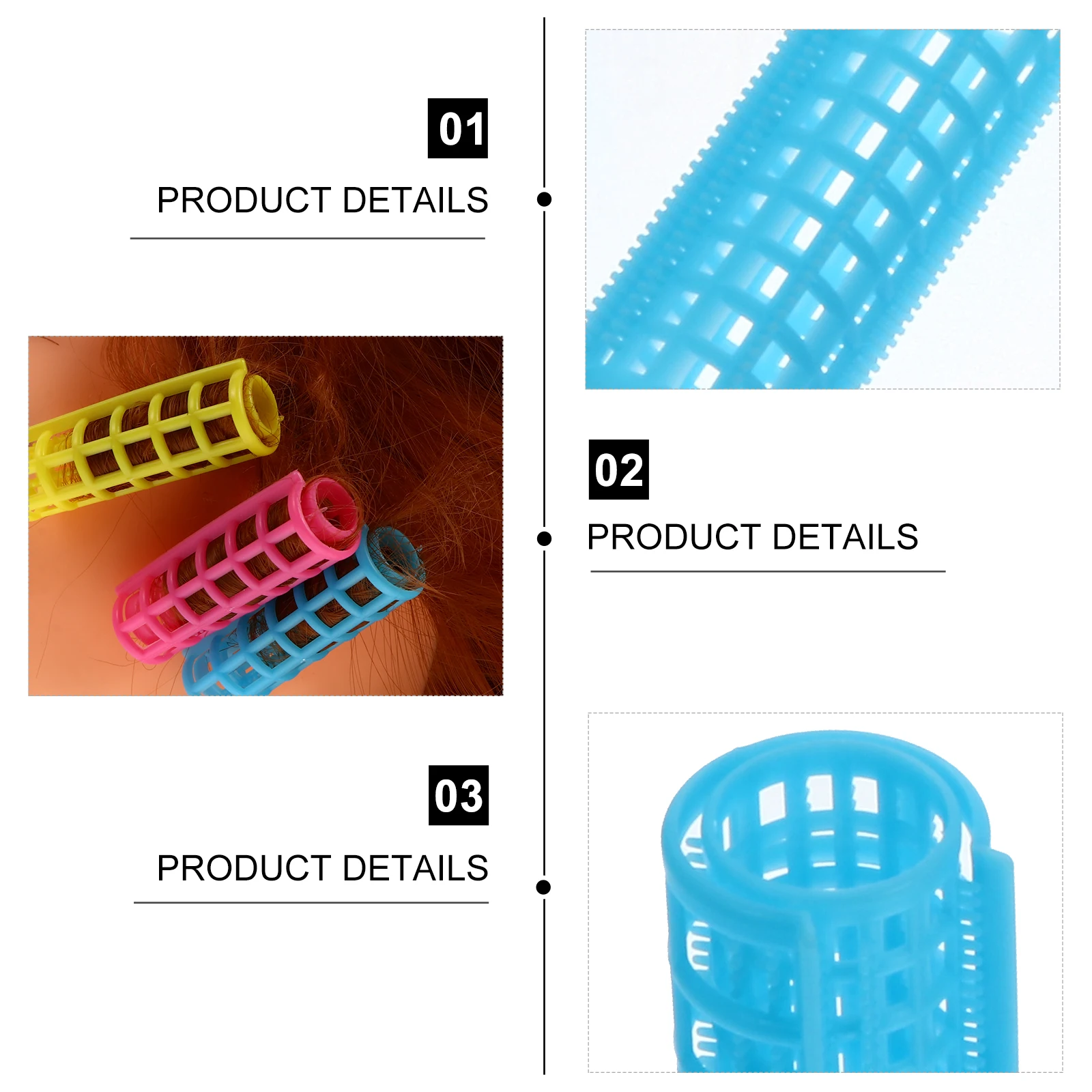 36pcs Hair Rollers 1 5CM 2 0CM 2 5CM Plastic Self Grip Curlers Lightweight Portable Salon Tools For Home Travel Use
36pcs Hair Rollers 1 5CM 2 0CM 2 5CM Plastic Self Grip Curlers Lightweight Portable Salon Tools For Home Travel Use