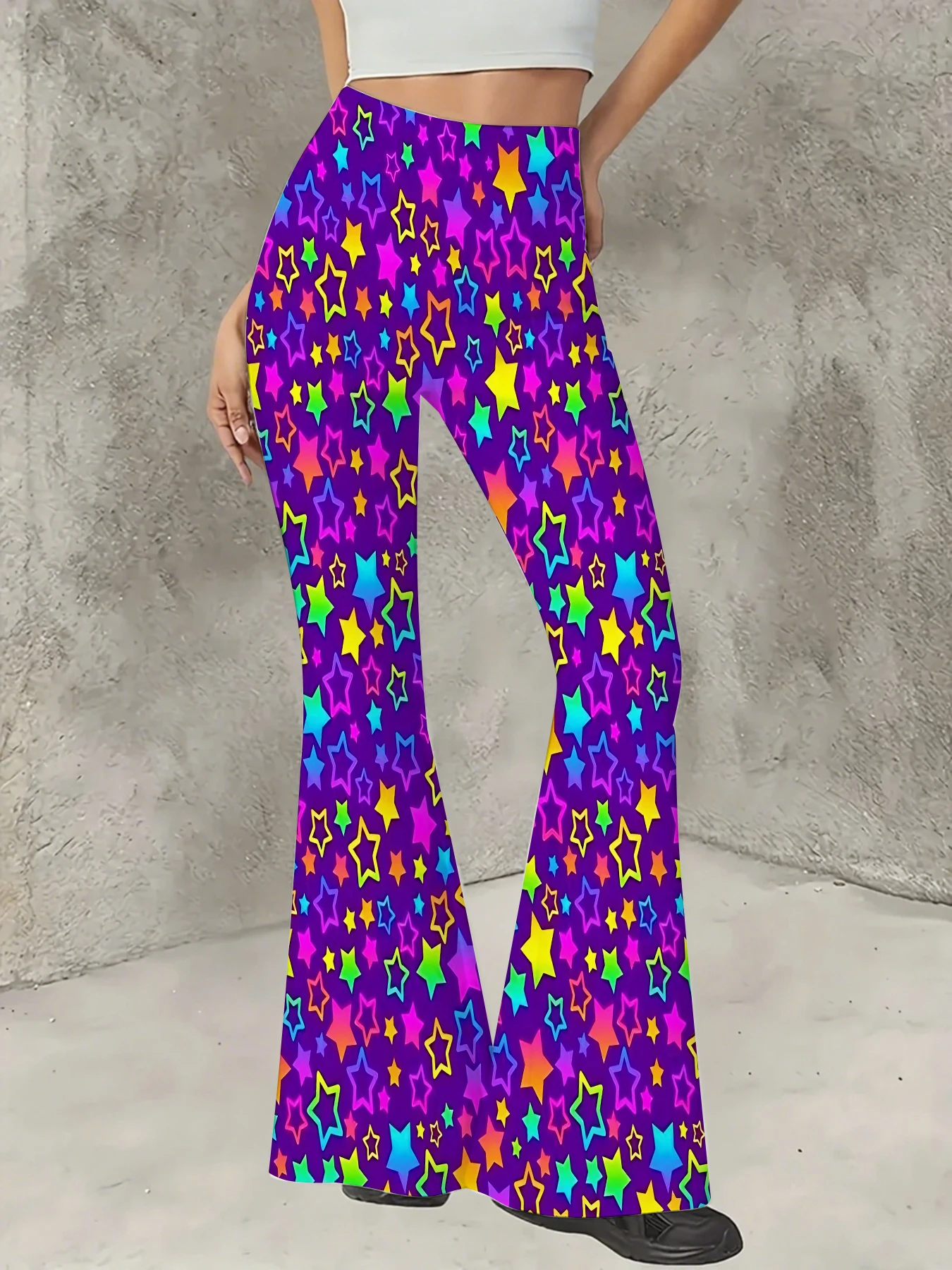 Plus Size All-Over Print Flare Pants Women Stretchy High Waist Bell Bottom
Plus Size All-Over Print Flare Pants Women Stretchy High Waist Bell Bottom