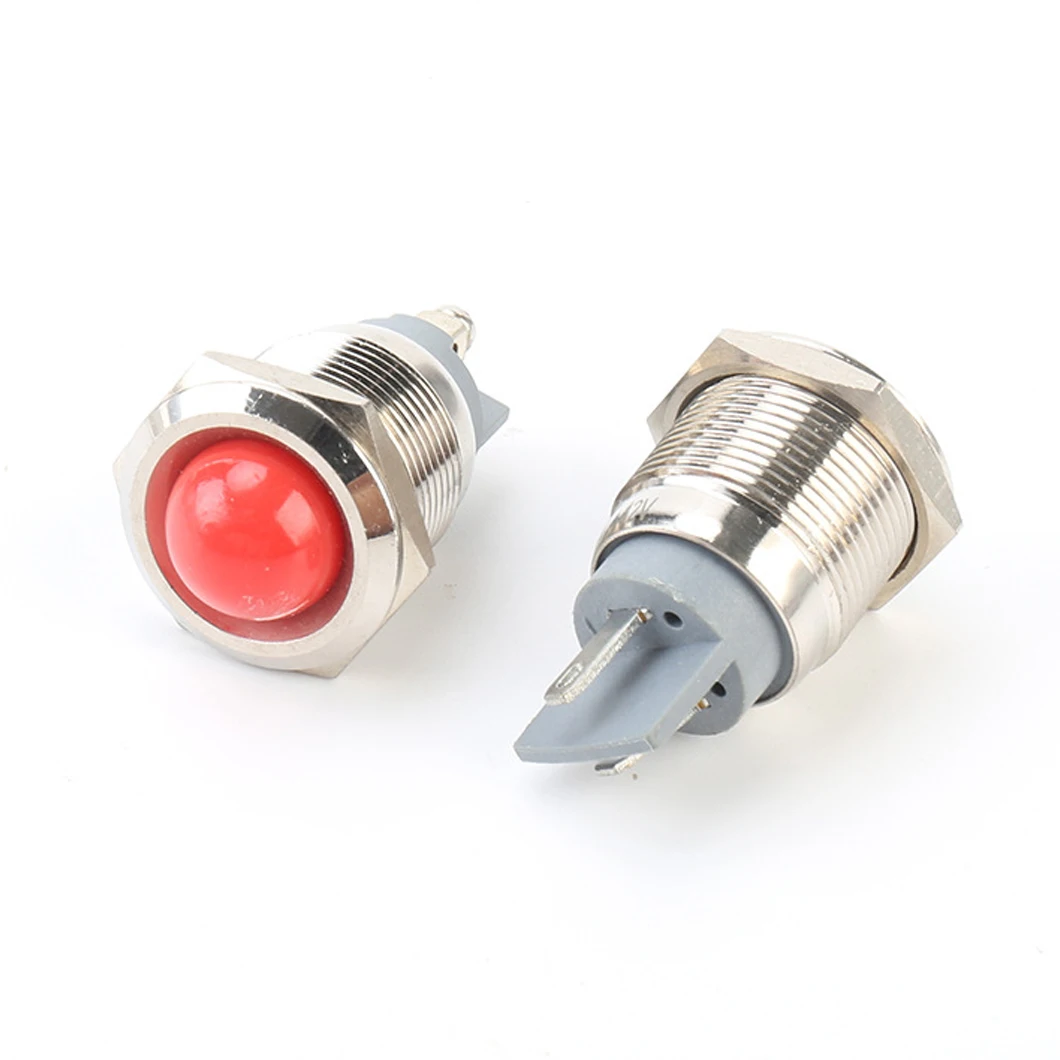 ABILKEEN 10Pcs/Lot LED 16MM Metal Signal Indicator Light 3~220V IP65 Waterproof Industrial Pilot Lamp with 2Pin Screw Terminal
ABILKEEN 10Pcs/Lot LED 16MM Metal Signal Indicator Light 3~220V IP65 Waterproof Industrial Pilot Lamp with 2Pin Screw Terminal