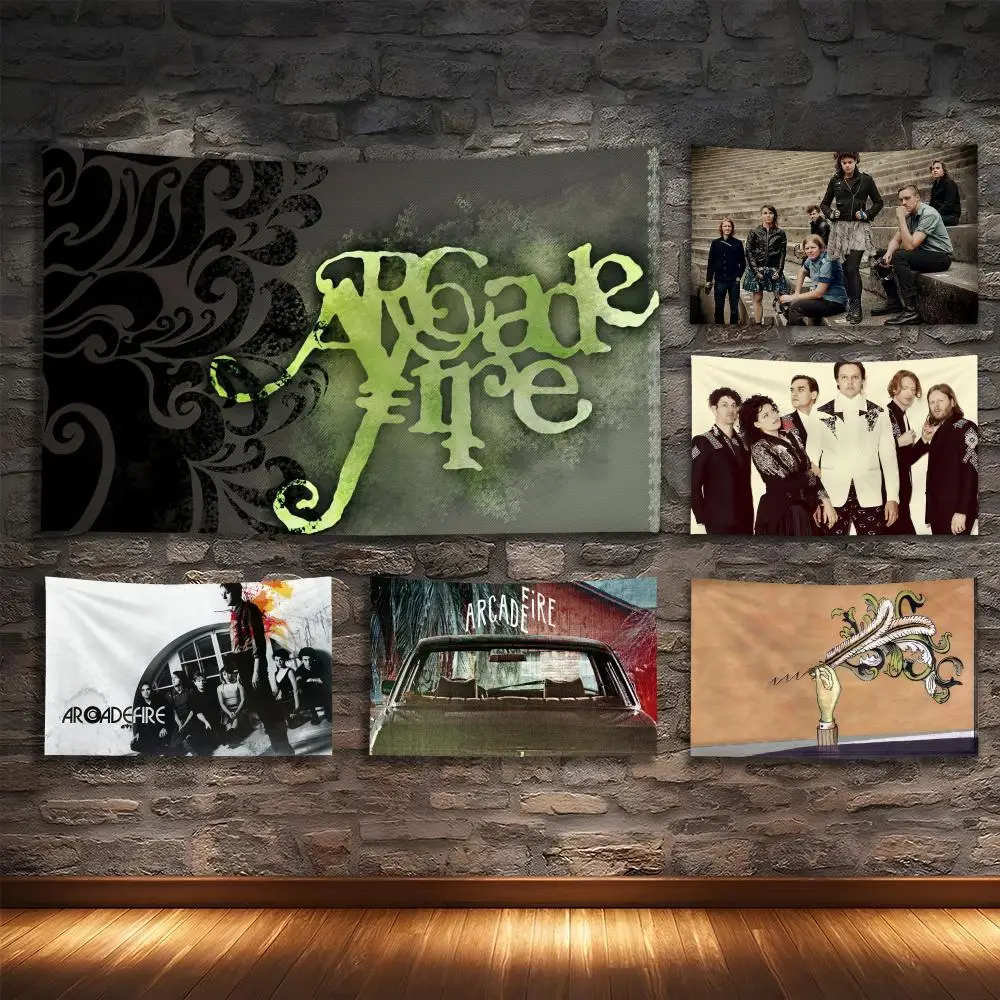 A-ARCADE FIRE Rock Tapestry Custom Living Bedroom Party Dormitory Interior Wall Bohemian Decoration Attached Clip
A-ARCADE FIRE Rock Tapestry Custom Living Bedroom Party Dormitory Interior Wall Bohemian Decoration Attached Clip