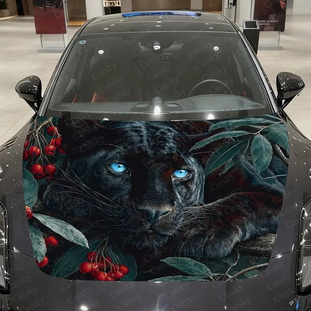 Blue Eyed Black Fur Panther Car Hood Sticker,Waterproof Self-Adhesive Vinyl Graphics Decals,Decorative Auto Accessories Stickers
Blue Eyed Black Fur Panther Car Hood Sticker,Waterproof Self-Adhesive Vinyl Graphics Decals,Decorative Auto Accessories Stickers