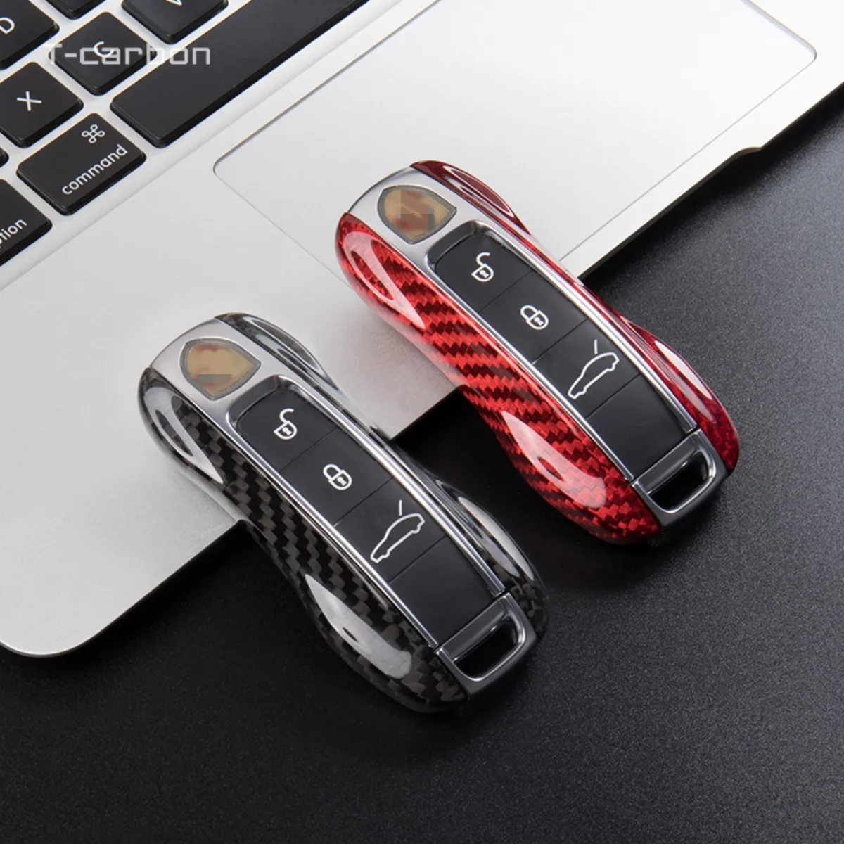Carbon Fiber Car Key Case Cover Shell Fit For Porsche 718 911 Panamera Cayman Cayenne Macan T-carbon Key Case Accessories
Carbon Fiber Car Key Case Cover Shell Fit For Porsche 718 911 Panamera Cayman Cayenne Macan T-carbon Key Case Accessories