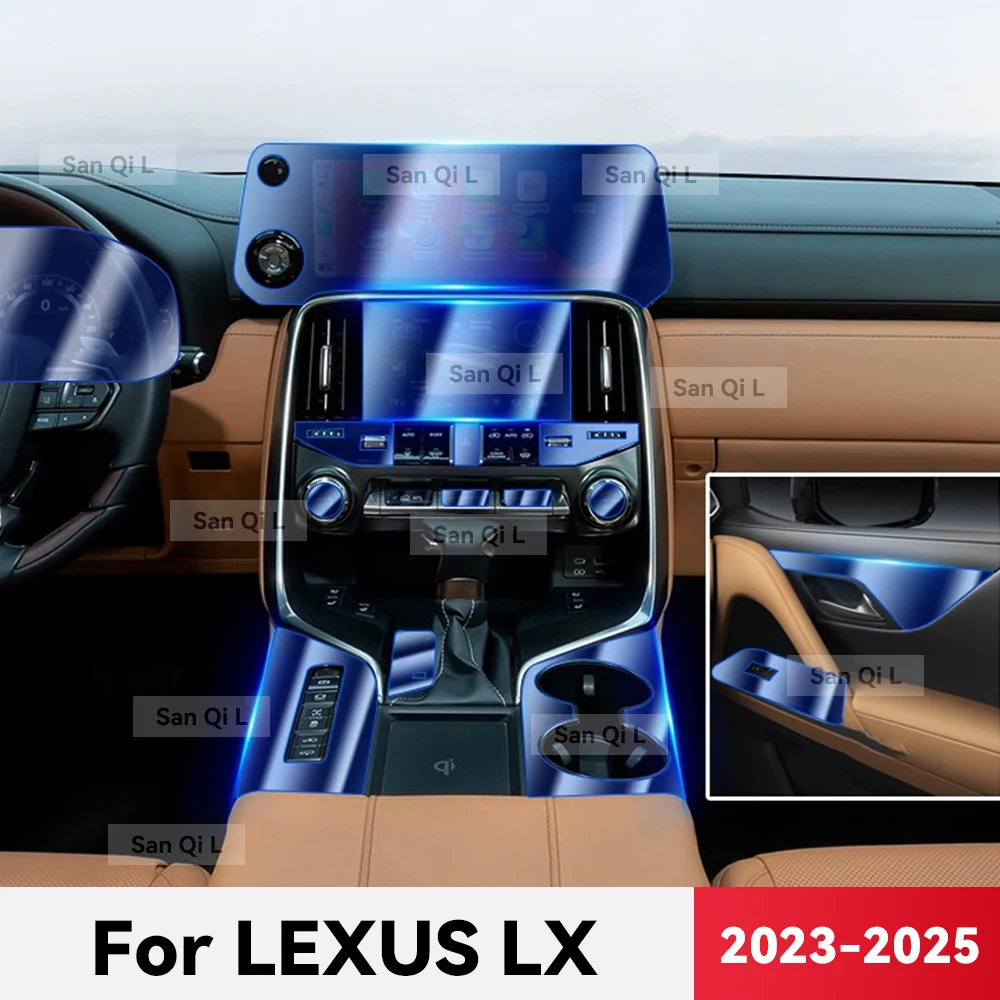 Transparent TPU For LEXUS LX 2023 2024 2025 Car Center Console Media Dashboard Navigation Anti-scratch Protector Interior Film
Transparent TPU For LEXUS LX 2023 2024 2025 Car Center Console Media Dashboard Navigation Anti-scratch Protector Interior Film