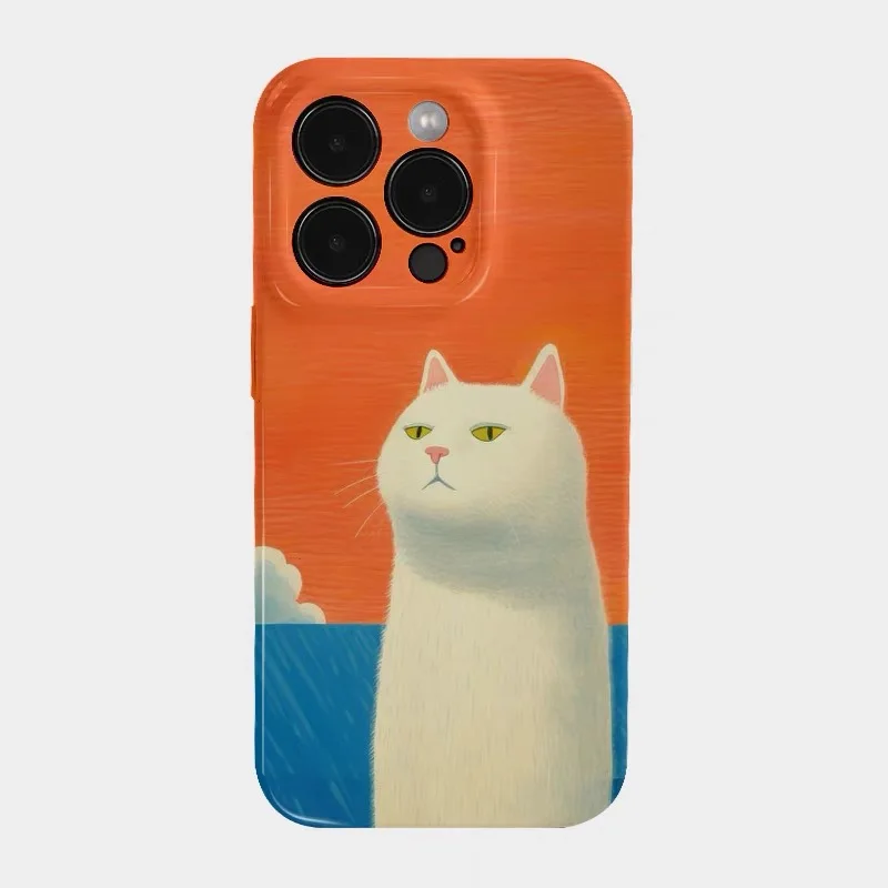 Orange Cute and Funny Cat Cartoon Manga Phone Case for IPhone 16E 15 14 13 ProMax 12Mini 11 Protection Ultra Thin Hard PC Cover
Orange Cute and Funny Cat Cartoon Manga Phone Case for IPhone 16E 15 14 13 ProMax 12Mini 11 Protection Ultra Thin Hard PC Cover