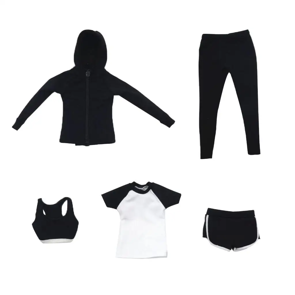 Комплект женской спортивной одежды в масштабе 1/6, аксессуары для фигурок, подходят для 12-дюймовых кукол.
Комплект женской спортивной одежды в масштабе 1/6, аксессуары для фигурок, подходят для 12-дюймовых кукол.