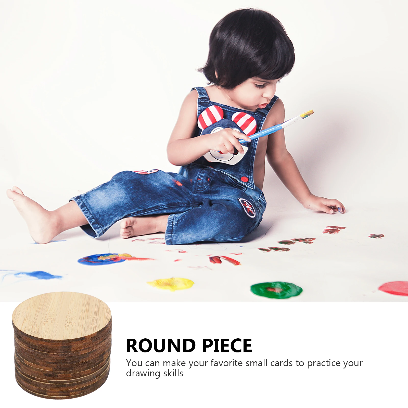 20pcs Bamboo Round Unfinished Painting Piece Round DIY Pieces for Unfinished Piece Crafts Kids Art Safe Quality 
20pcs Bamboo Round Unfinished Painting Piece Round DIY Pieces for Unfinished Piece Crafts Kids Art Safe Quality