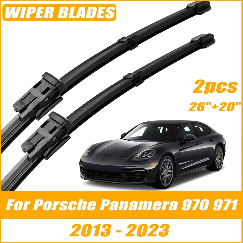 2pcs Wiper Front Wiper Blades For Porsche Panamera 970 971 2013-2023 Windshield Windscreen Clean Window Car Rain Brushes 26"+20"
2pcs Wiper Front Wiper Blades For Porsche Panamera 970 971 2013-2023 Windshield Windscreen Clean Window Car Rain Brushes 26"+20"
