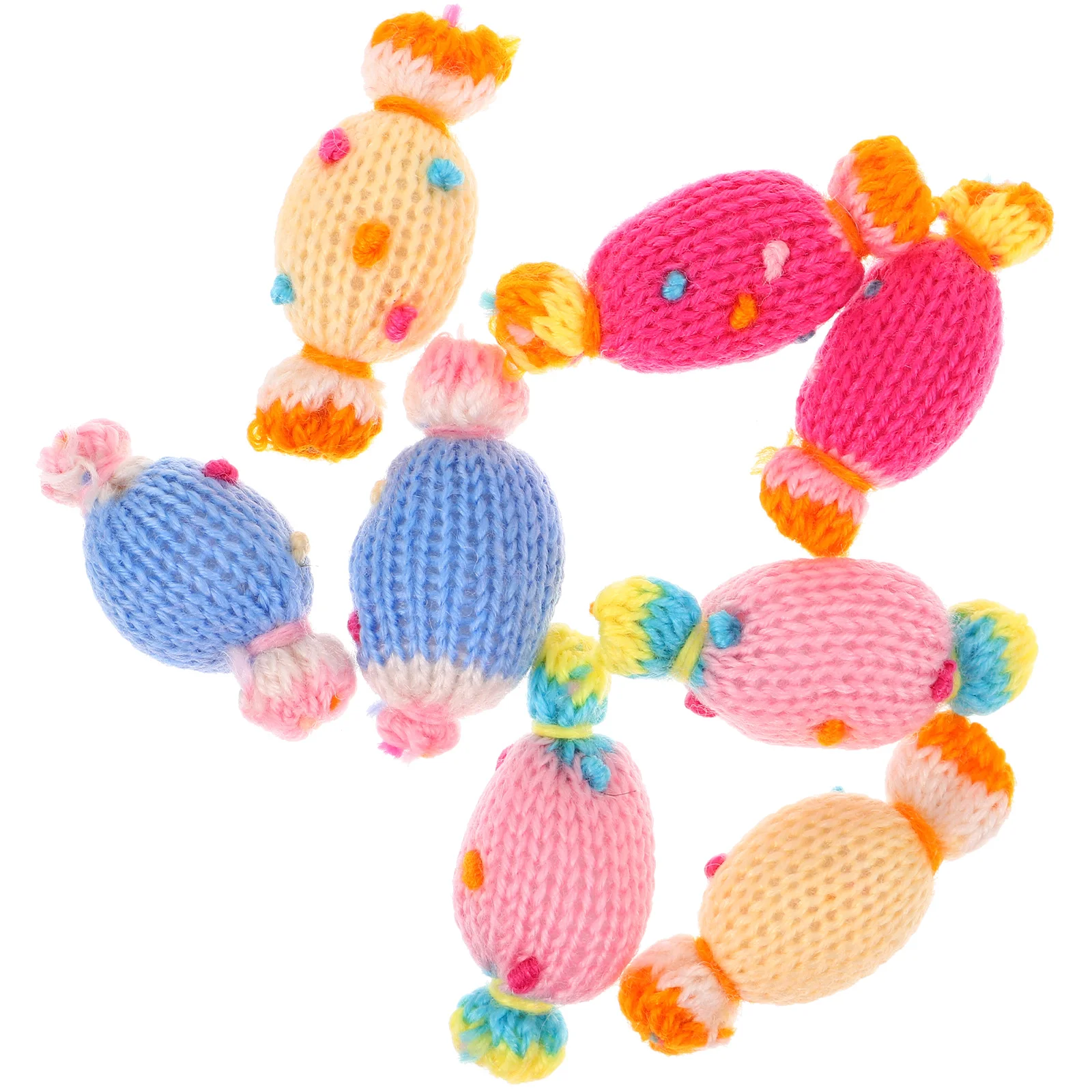 8 Pcs Colorful Candy Ornaments Clothing Accessories Cotton Pad Handicrafts Embellishment for Clothes Wire
8 Pcs Colorful Candy Ornaments Clothing Accessories Cotton Pad Handicrafts Embellishment for Clothes Wire