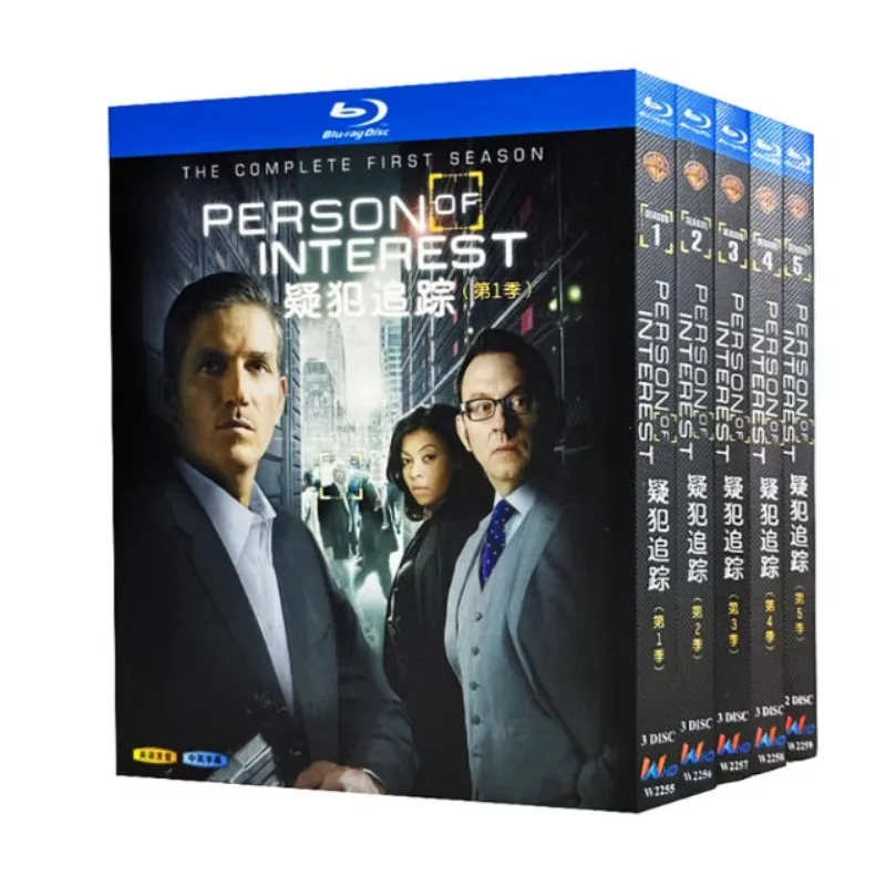 Person of Interest Season 1-5 (2016) 14-D Blu-ray disc
Person of Interest Season 1-5 (2016) 14-D Blu-ray disc
