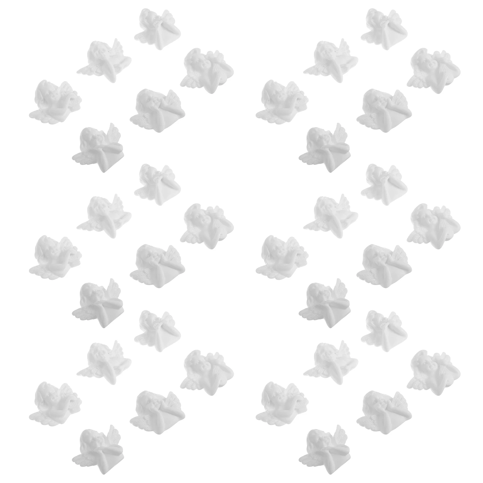 36pcs Figurine Adornment Set Angel Resin Ornaments Lovely Christmas Decorations Gift for Desktop Craft Holiday Home Use
36pcs Figurine Adornment Set Angel Resin Ornaments Lovely Christmas Decorations Gift for Desktop Craft Holiday Home Use