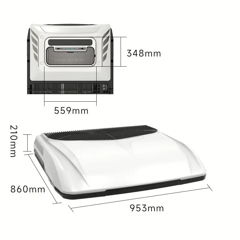 12V RV Air Conditioner Auto Parking AC Unit for Caravan Camper Van Motorhome with 24V Systems
12V RV Air Conditioner Auto Parking AC Unit for Caravan Camper Van Motorhome with 24V Systems