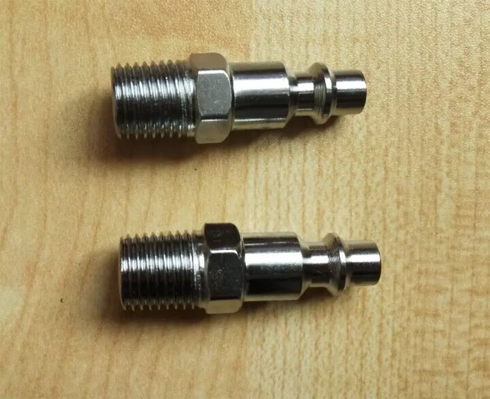2pcs/lot 1/4" NPT male thread US type Pneumatic Air Hose Quick Coupler air tools quick adaptor
2pcs/lot 1/4" NPT male thread US type Pneumatic Air Hose Quick Coupler air tools quick adaptor