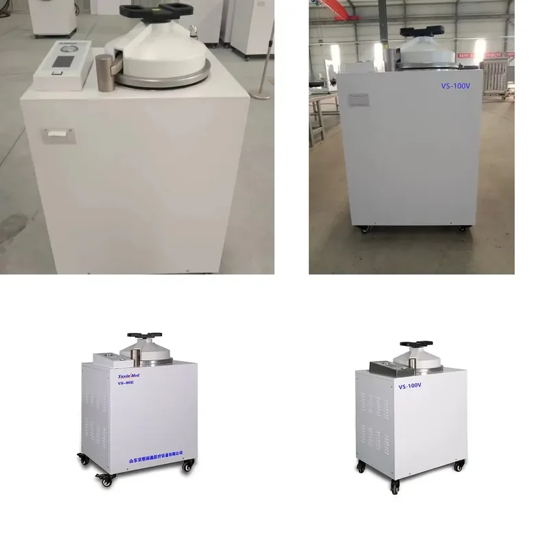 26 VS-80E Vertical Autoclaves With Positive Pulse and Safety Protection System
26 VS-80E Vertical Autoclaves With Positive Pulse and Safety Protection System