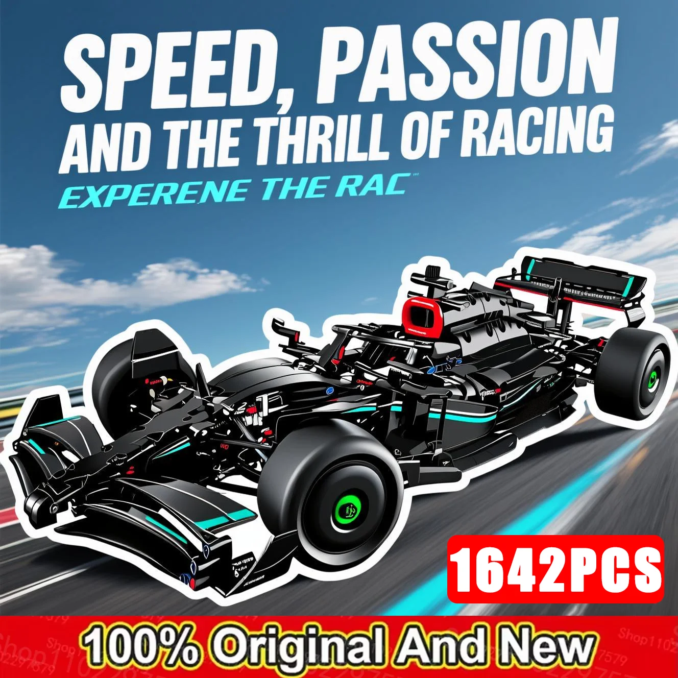 F1 W14 E 42171 Performance Racing Car 1642PCS Build Kits 1:8 Scale Collectible Adult Authentically Detailed Display Model Decors
F1 W14 E 42171 Performance Racing Car 1642PCS Build Kits 1:8 Scale Collectible Adult Authentically Detailed Display Model Decors