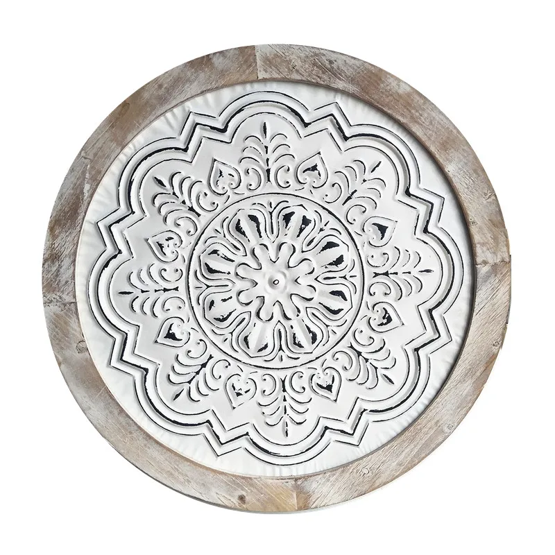 Moroccan Style Vintage Solid Wood Iron Embossed Hanging Living Room Bedroom Porch Wall Decoration Plaque Large
Moroccan Style Vintage Solid Wood Iron Embossed Hanging Living Room Bedroom Porch Wall Decoration Plaque Large
