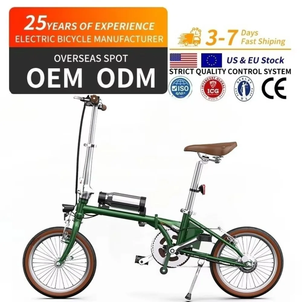 Dropshipping OT02 3-Speed Electric Folding Bicycle Lightweight Frame Removable Battery for Short-Distance City Riding
Dropshipping OT02 3-Speed Electric Folding Bicycle Lightweight Frame Removable Battery for Short-Distance City Riding