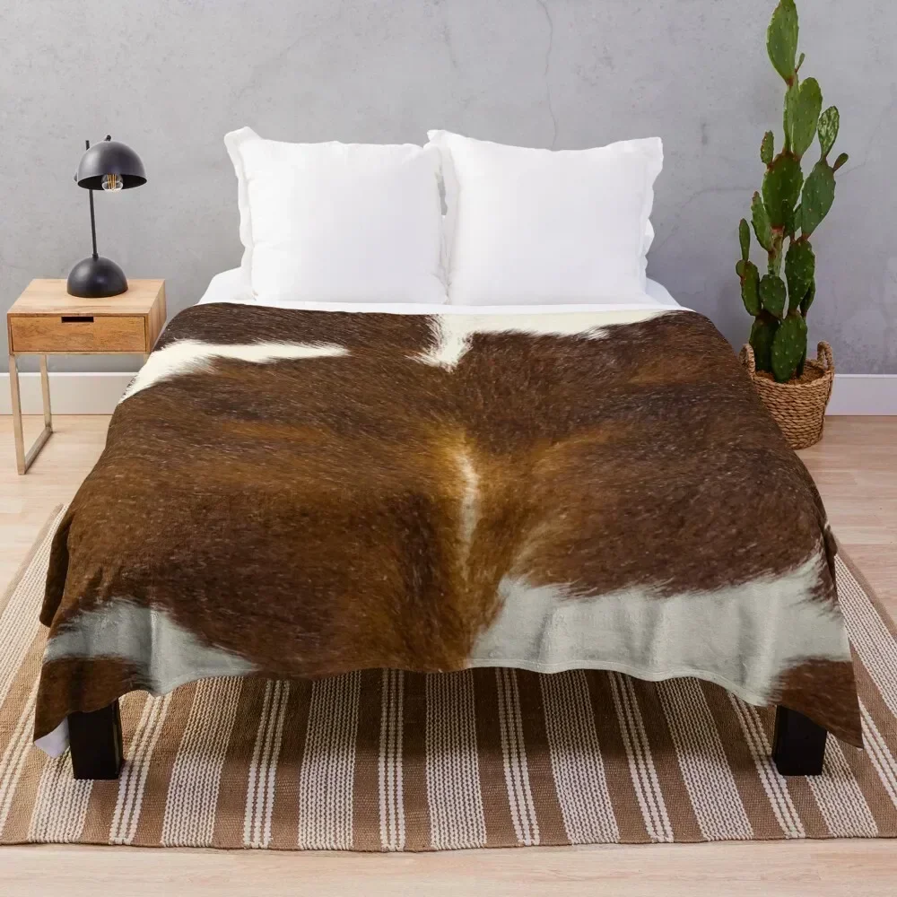 Cow Print - faux smooth print Throw Blanket Reusable Durable Soft Blanket for All Seasons
Cow Print - faux smooth print Throw Blanket Reusable Durable Soft Blanket for All Seasons