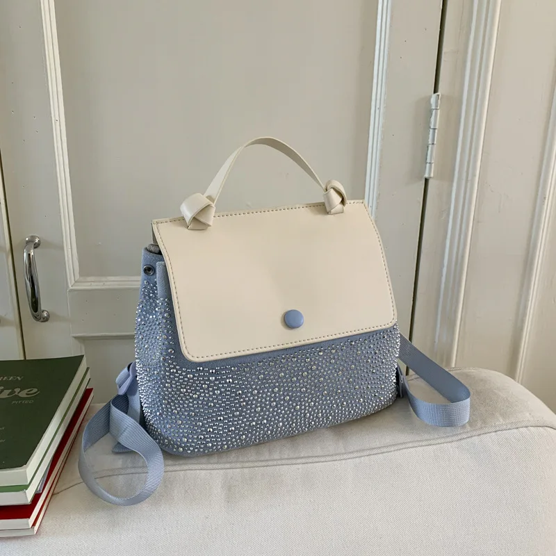 New Backpack for Women, French Niche Color Matching Bag, High-value Portable Backpack, Large-capacity Fashion
New Backpack for Women, French Niche Color Matching Bag, High-value Portable Backpack, Large-capacity Fashion