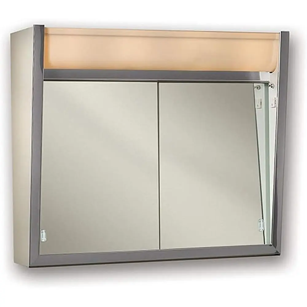 124Ensign 2-Door Medicine Cabinet, StainlSteel, 24-Inch by 23-Inch
124Ensign 2-Door Medicine Cabinet, StainlSteel, 24-Inch by 23-Inch