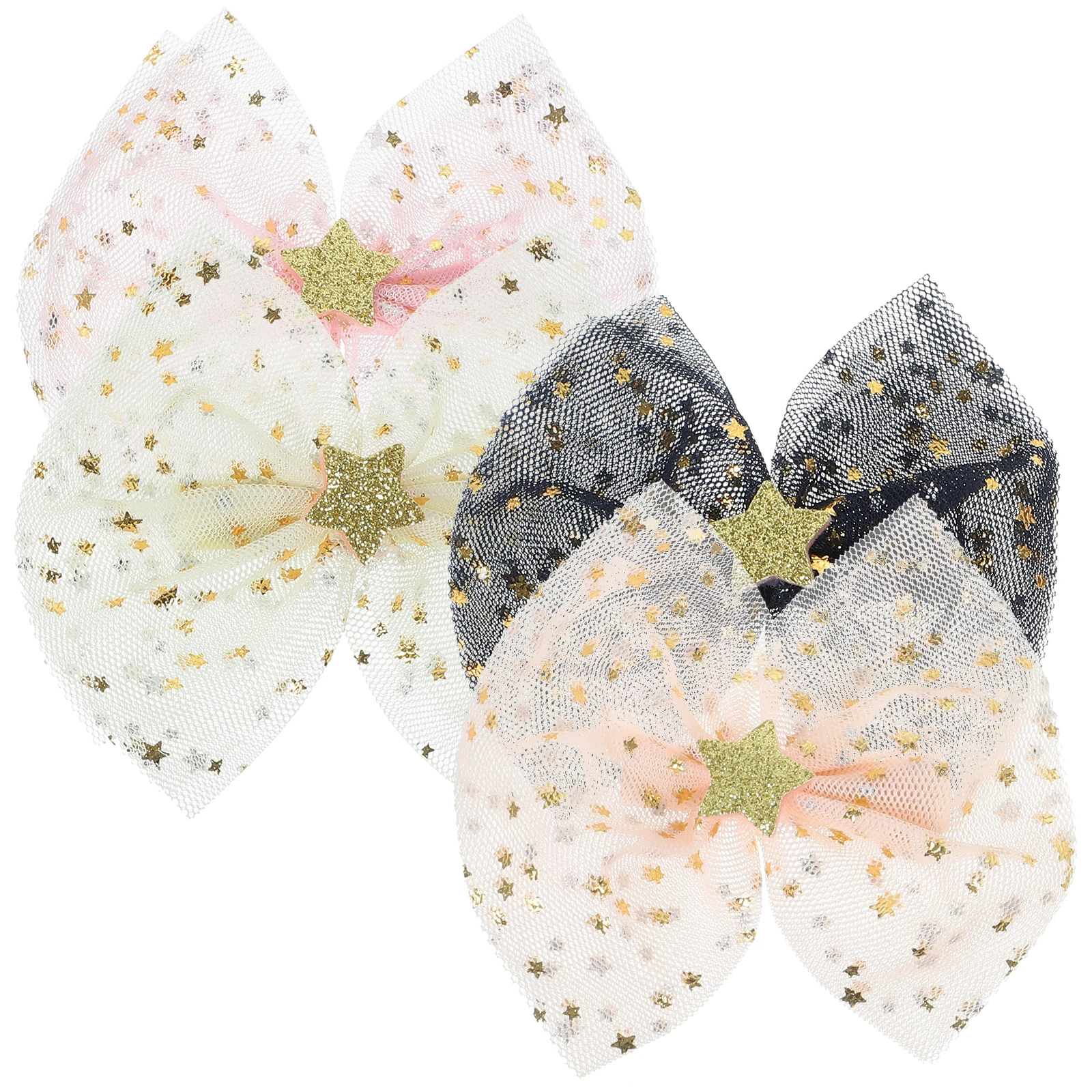 4 Pcs Hair Clips Mesh Bow Light Girls Women Accessories Birthdays Weddings Proms Ceremonies
4 Pcs Hair Clips Mesh Bow Light Girls Women Accessories Birthdays Weddings Proms Ceremonies