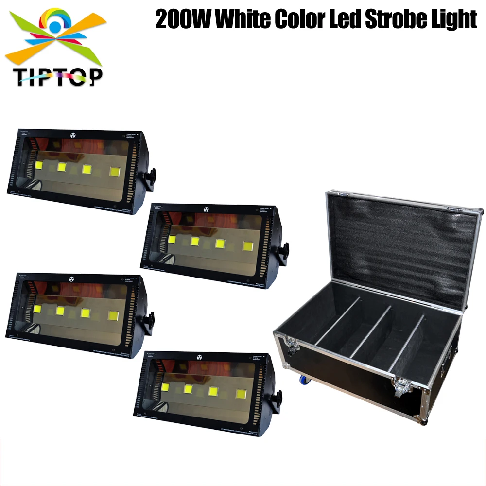 Heavy Duty Flight Case Recessed handle and latches Wheels Packing Stage 200W Led Strobe Light 4 High Power 50W COB Cool White
Heavy Duty Flight Case Recessed handle and latches Wheels Packing Stage 200W Led Strobe Light 4 High Power 50W COB Cool White
