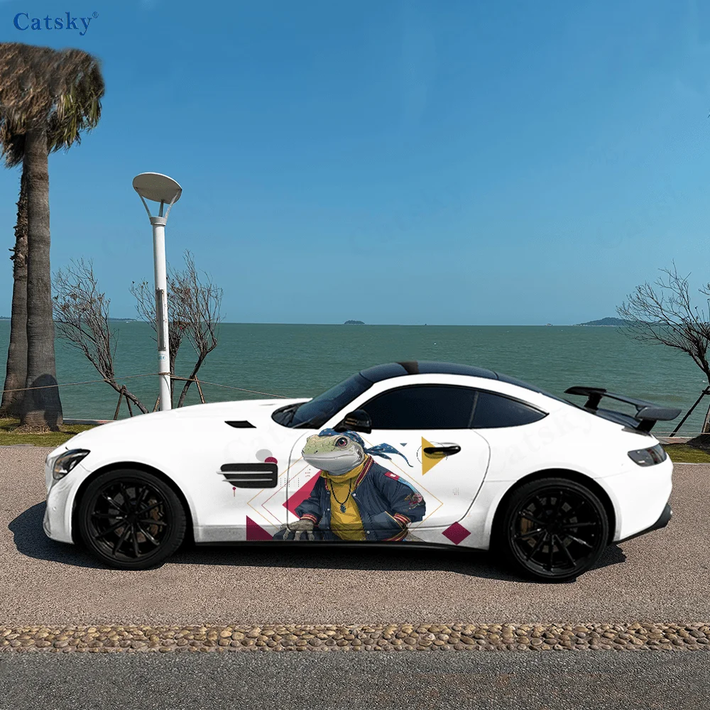 Hip Hop Lizard Man Car Vinyl Wraps Decal Self-adhesive PVC Sticker Suitable for Trucks SUV Decoration Auto Accessories Gift
Hip Hop Lizard Man Car Vinyl Wraps Decal Self-adhesive PVC Sticker Suitable for Trucks SUV Decoration Auto Accessories Gift