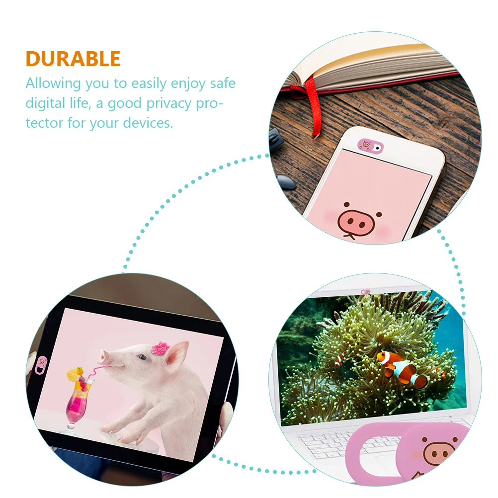 3pcs Laptop Cover Slide Privacy Protector Webcam for Tablet PC ABS Ultra-Thin Slide-On Webcam Cover Video
3pcs Laptop Cover Slide Privacy Protector Webcam for Tablet PC ABS Ultra-Thin Slide-On Webcam Cover Video
