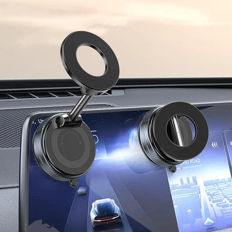 Vacuum Magnetic Car Phone Holder Foldable Suction Cup Car Mobile Holder Adjustable Smartphone Stand Automotive Cellphone Mount
Vacuum Magnetic Car Phone Holder Foldable Suction Cup Car Mobile Holder Adjustable Smartphone Stand Automotive Cellphone Mount