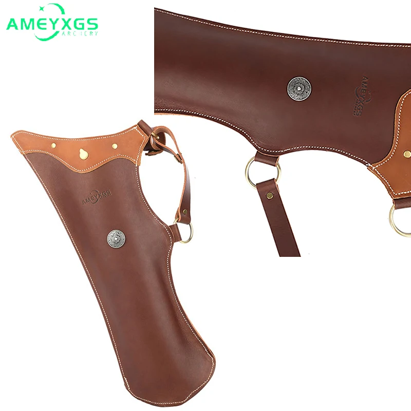 Archery Arrow Bag Cowhide Leather LH/RH Waist-mounted Arrow Quiver Holds Up To 20 Arrows for Outdoor Hunting Shooting Accessory
Archery Arrow Bag Cowhide Leather LH/RH Waist-mounted Arrow Quiver Holds Up To 20 Arrows for Outdoor Hunting Shooting Accessory