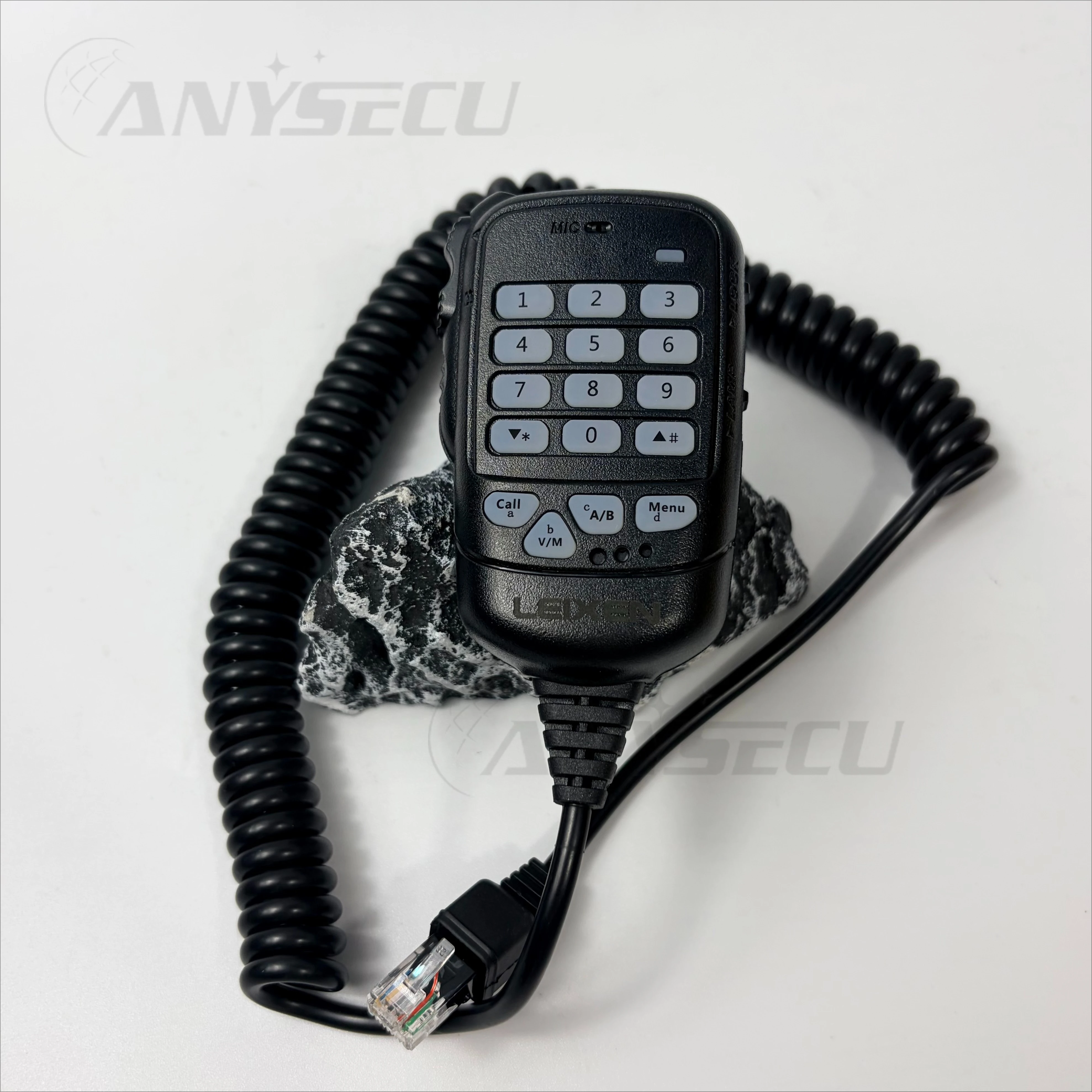 WV-898SP Microphone for Mobile Radio WV-898SP 25W Leixen VV-898SV VV-808 Mobile Radio DTMF keypad Robust and durable mic Blck
WV-898SP Microphone for Mobile Radio WV-898SP 25W Leixen VV-898SV VV-808 Mobile Radio DTMF keypad Robust and durable mic Blck