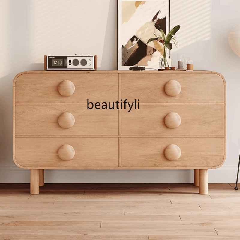 Wabi Sandy Wind Solid Wood Dining Side Cabinet Living Room Against the Wall Bucket Cabinet Storage Locker Log Wind Locker
Wabi Sandy Wind Solid Wood Dining Side Cabinet Living Room Against the Wall Bucket Cabinet Storage Locker Log Wind Locker