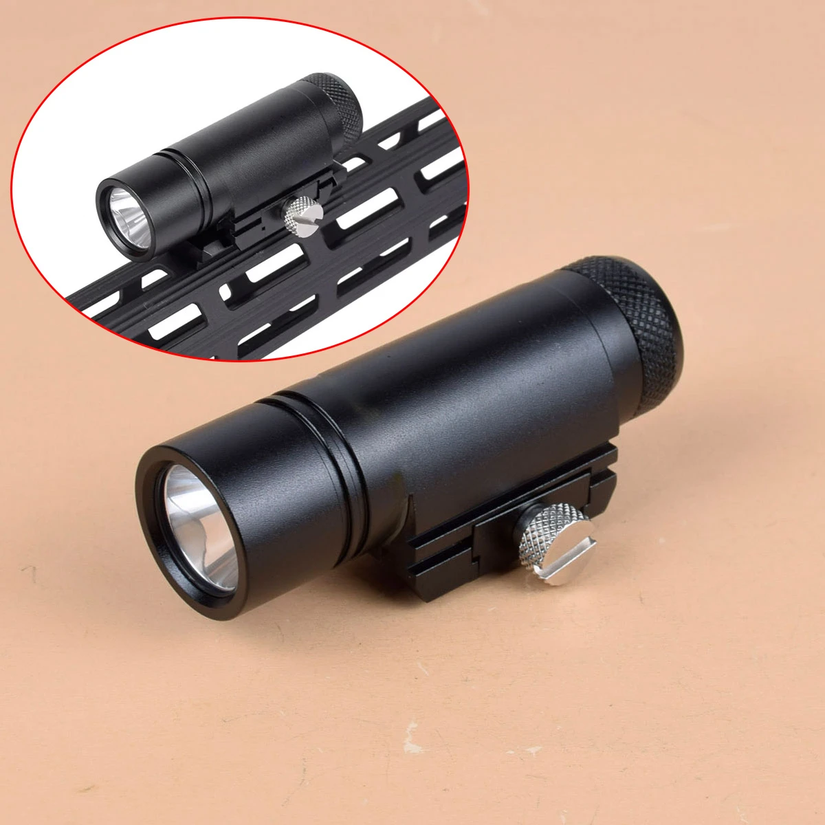 Tactical Metal Mini Weapon Gun LED Flashlight Constant Powerful Light For Hunting 20mm Rail Airsoft Weapons Aiming Rifle AR15 M4
Tactical Metal Mini Weapon Gun LED Flashlight Constant Powerful Light For Hunting 20mm Rail Airsoft Weapons Aiming Rifle AR15 M4