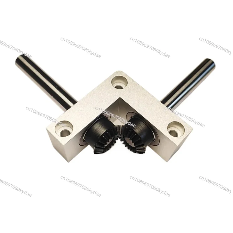 Small Right-Angle Gearbox - 90° 1:1 Bevel Gear Transmission Box 8mm/10mm Shaft Size Optional
Small Right-Angle Gearbox - 90° 1:1 Bevel Gear Transmission Box 8mm/10mm Shaft Size Optional