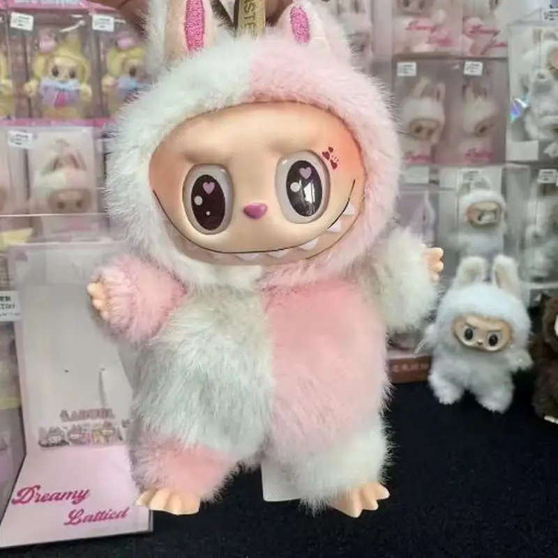Labubu Vinyl Face Plush Doll Blind Box - The Monster Original Diy Customized Plush Action Figure Surprise Box Bag Charm Keychain
Labubu Vinyl Face Plush Doll Blind Box - The Monster Original Diy Customized Plush Action Figure Surprise Box Bag Charm Keychain